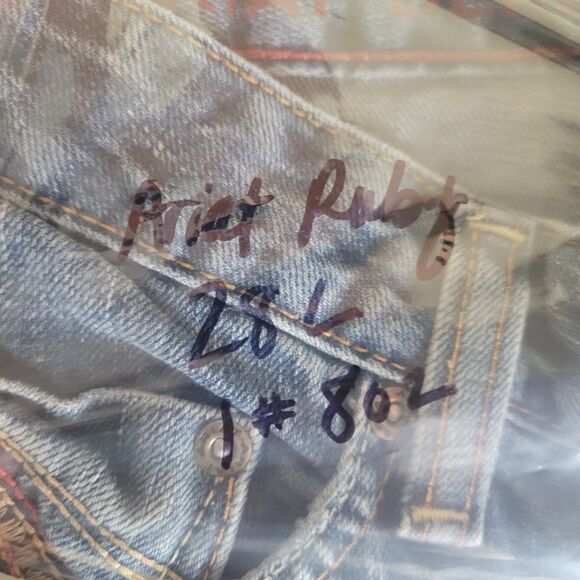 Ariat Ruby Boot Cut Jeans Women's 28 Long Blue Denim Western Cowgirl Workwear - Picture 14 of 14